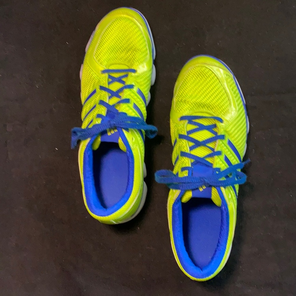 Adidas Men’s running shoes, size 9 1/2.